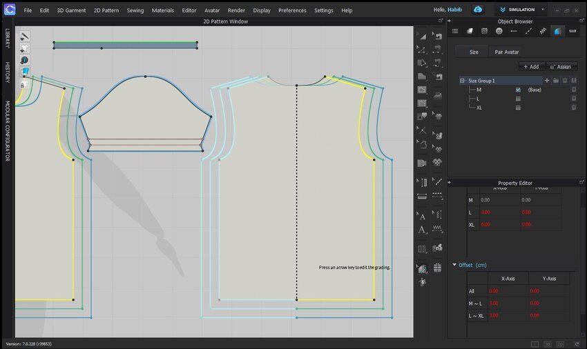 Step 5: Digital Pattern Creation