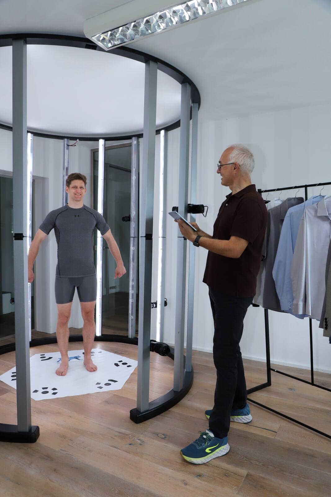 Step 1: 3D Body Scan